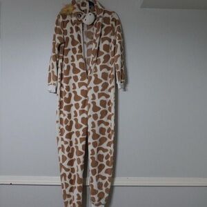 Giraffe Print Women's Jumpsuit